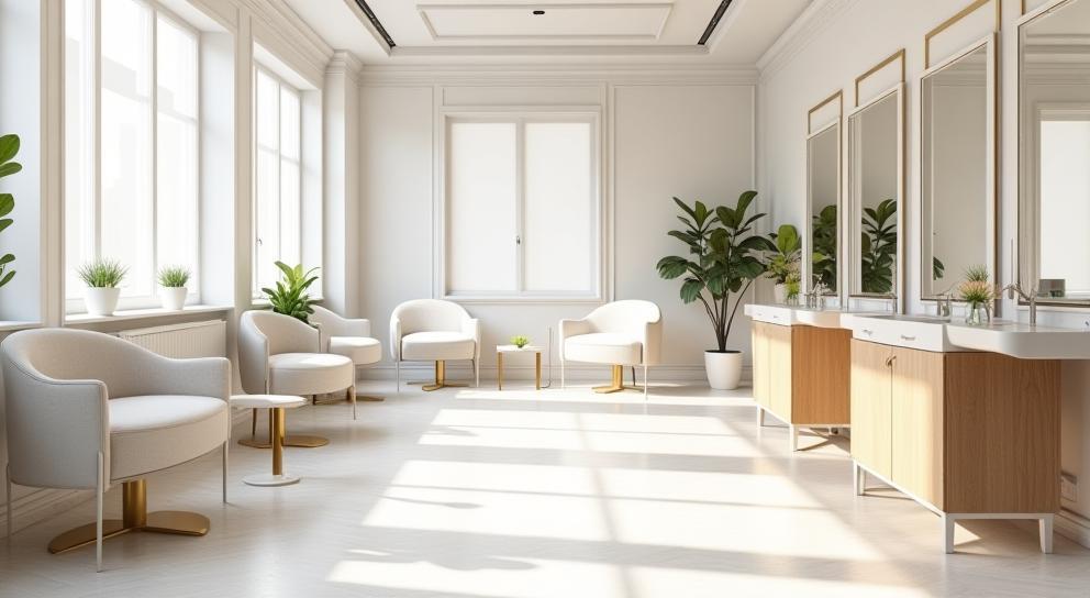 Bright and modern London Style Studio interior